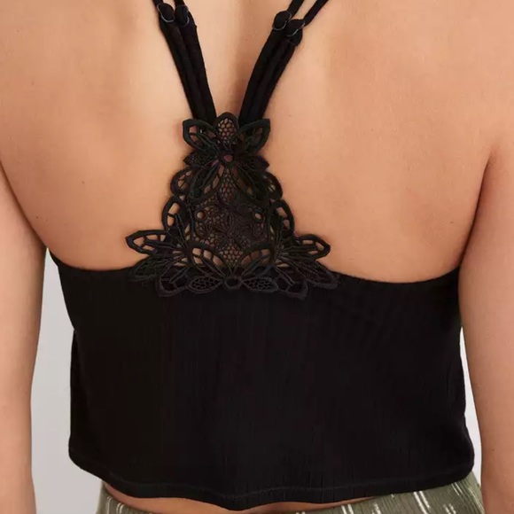 🆕 NWOT Aerie Ribbed Bralette - Picture 2 of 4